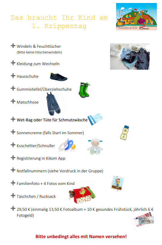 1. Krippen Tag